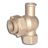 Brass Angle Meter Valves with Cap & Key